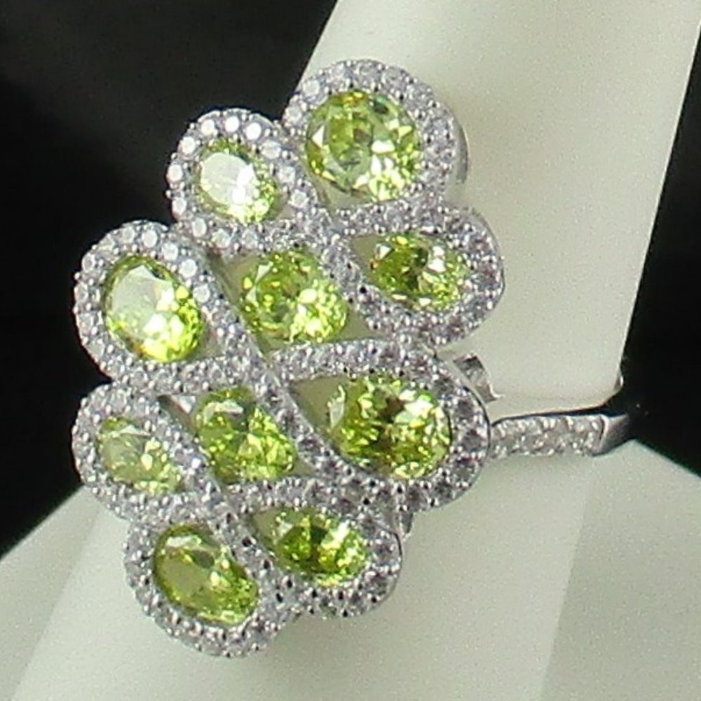 Victoria Wieck 3.52ct Absolute Canary Swirl Ring
